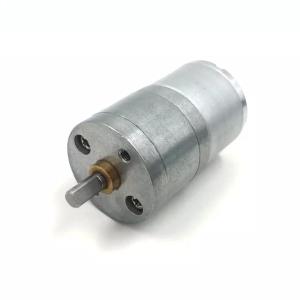 China GM25-320 25mm Gear Reduction Motor Customize 70RPM 10kgf.cm For Paper Dispenser factory