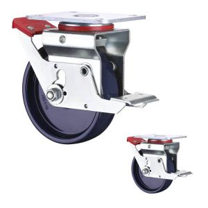 China 200mm Caster Wheel Scaffolding , 700kg Loading Scaffolding Wheel Heavy Duty factory