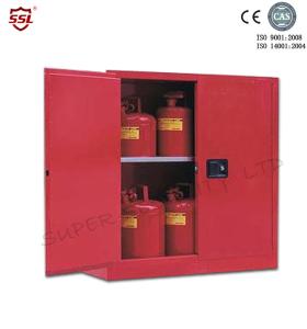 China Portable Safety Combustible Paint Chemical Storage Cabinet With Manual Doors factory