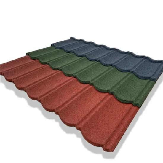 Bond Classic Tiles Stone Coated Aluzinc Metal Roofing Tiles Wave/Shingle/Elite