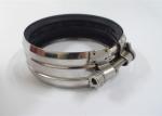 No Hub Coupling Heavy Duty Tube Clamps , Type B - Ear Plate Clip Drive