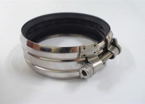 China No Hub Coupling Heavy Duty Tube Clamps , Type B - Ear Plate Clip Drive Galvanized Pipe Clamp factory