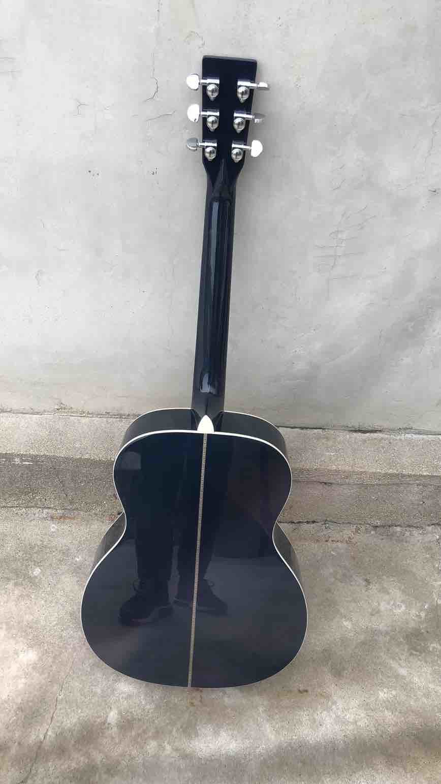 Custom guitar factory new top quality all solid spruce top OM acoustic guitar