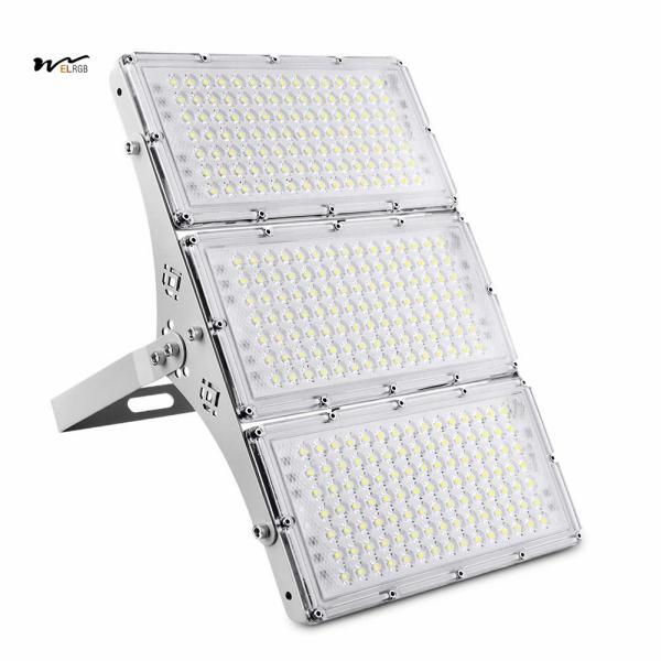 LED Flood Light for Outdoor Fields 100W 200W 300W 44000LM 6500K IP67 Waterproof
