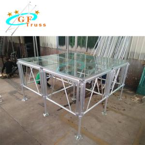 China 1.22*1.22m 6082 Aluminum Stage Platform For Outdoor Performance factory