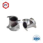 High Precision OEM Twin Screw Extruder Parts Center Diameter 15.6-350mm Screw