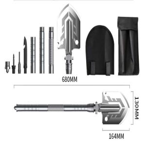 China 3Cr13 Foldable Survival Tactical Multifunctional Shovel factory
