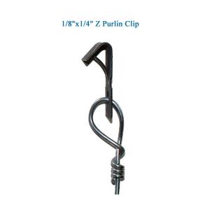 China Suspended Ceiling Pre Assembled Pin And Clip Z Purlin 4ft ISO9001 factory