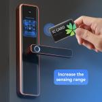 Anti Corrosion Smart Camera Door Lock Password Biometric Smart Camera Lock