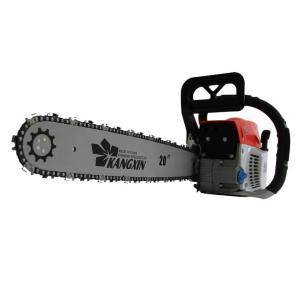 China Firewood Gasoline Chain Saw 52CC Low Noise 2 Stroke Engine EU-V factory