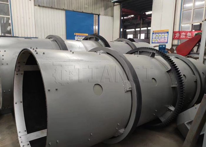 Drum Type Rotary Fertilizer Granulator For Making Organic Compound Pellets
