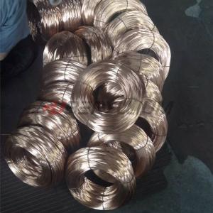 China Alloy 25 Beryllium Copper C17200 Tf00 Th04 Round Square Tempered Spring Wire factory