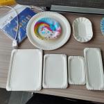 600Y Hydraulic Paper Plate Machine Bag Forming 220V