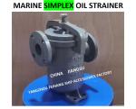 China Simplex Oil Straines & Single Oil Basket Filter Supplier 5K-125A JIS F7209
