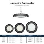 KCD Super Market High Lumen Engineering Industry Lighting IP65 100W 150W 200W