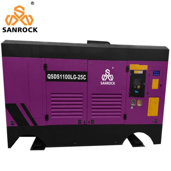 Screw Air Compressor High Pressure Air Compressor Machine Water Well Screw Air