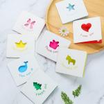 Various Designs Inspiring Creative Greeting Cards 5 X 7 Inches For Business