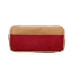 Factory Manufacture recycle washable kraft paper zip clutch bag travel organizer