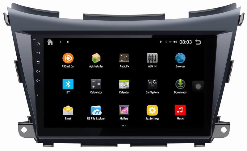 Ouchuangbo For Wholesale 10.1 inch big capacitive touch screen Android 4.4 Nissan Morano with gps radio multimedia