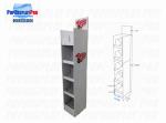 Floor Merchandise Display Shelves POP Up Print Bespoke Increasing Sales