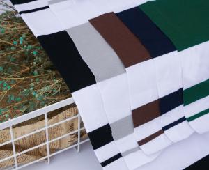 China Smooth And Comfortable And Skin-Friendly Striped Knit Fabric For Casual Wear factory