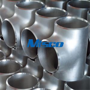 China ASTM B366 Alloy 600 / 625 Nickel Alloy Pipe Fitting Welded Equal Tee factory