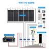 Buy cheap Hybrid Solar System 10kW Solar Panel Complete Kit Solar System 3kw 5kw 10kw 15kw from wholesalers