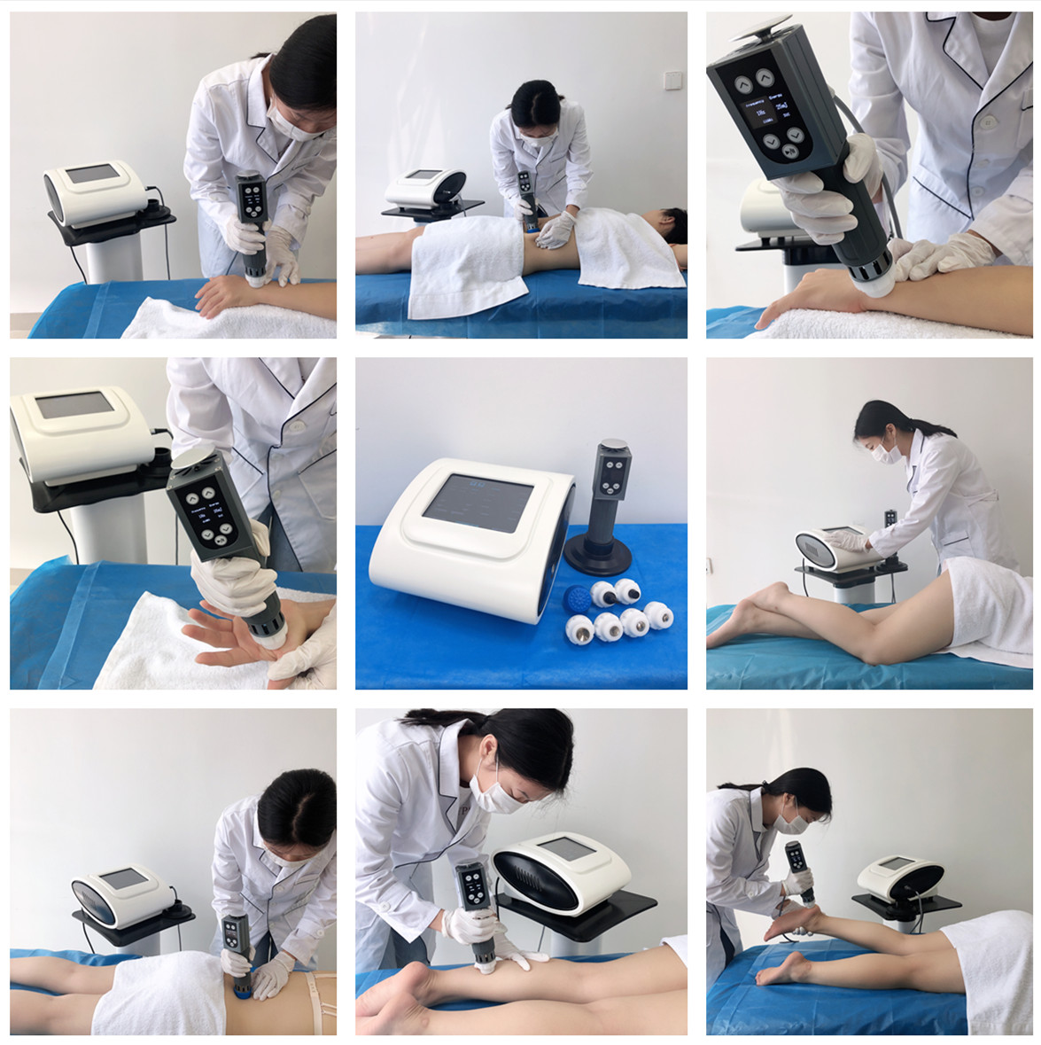 16Hz Lightweight Electromagnetic Therapy Machine Extracorporeal Shock Wave