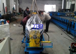 China Aluminium Water Downspout Roll Forming Machine 60M / Min Rain Gutter equipment factory