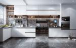 Furniture Modern Kitchen Cabinets European Style Environmental Friendly Wall