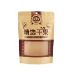 Food grade Square bottom Kraft paper bag box pouch with zipper
