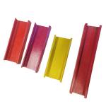 Crossion Resistance FRP C Shaped Profiles Pultrusion Beam Fiberglass U Channel