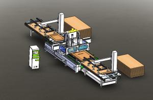China Full Aluminum Furniture CNC Engraving Machine Processing Center factory