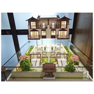 Residential Miniature Architectural Models 1:150 Scale Model Villa