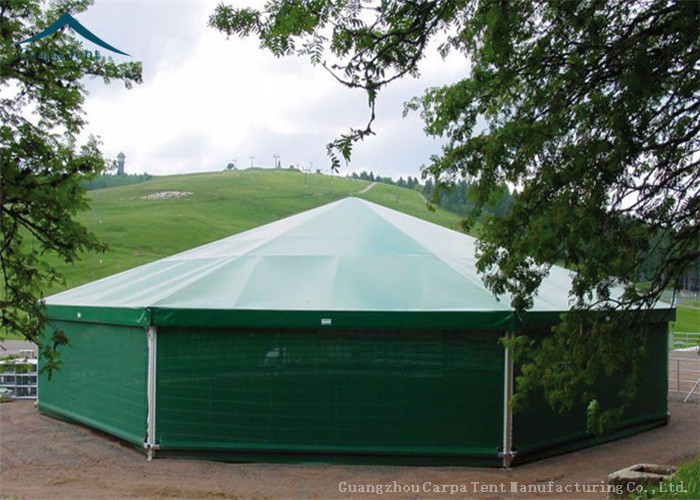 Multi-Sided White Width 10m Sunproof Marquee Tent PVC Fabric