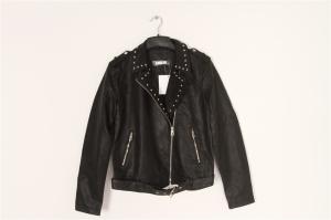 China Ladies Cool leather jacket factory