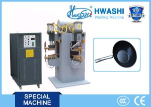China Pot Handle Stainless Steel Welding Machine 100mm Electrode Stroke 7 KVA 380 V factory