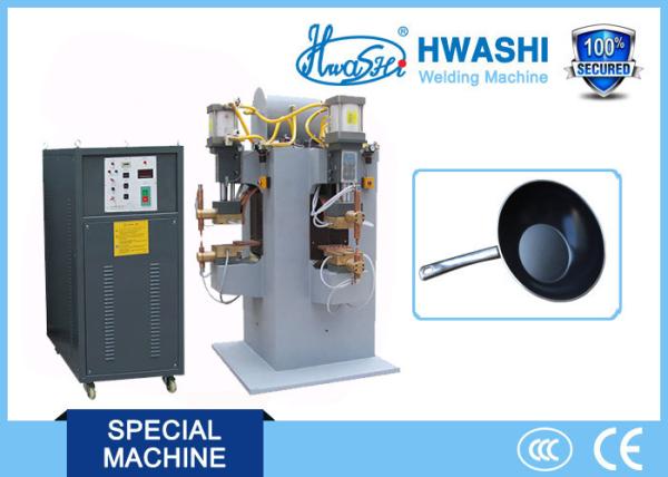 Cookware Spot Stainless Steel Welding Machine Hwashi 4500WS Output Heat For Pot