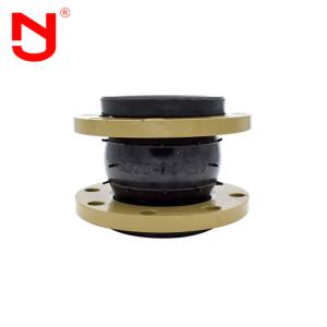 China Pipe Flexible Fittings DN150 Rubber Expansion Joint Seal With Flange factory