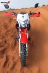 200cc 2.5l Electric Dual Sport Bike Shock Absorber , Deep Teeth Motor Dual Sport