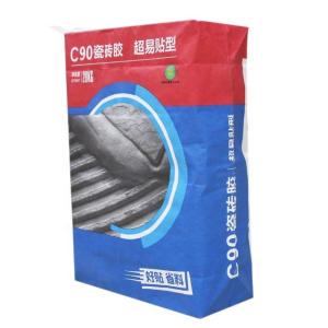 China 95gsm Kraft Paper Valve Bag Two Layers Semi Extensible factory