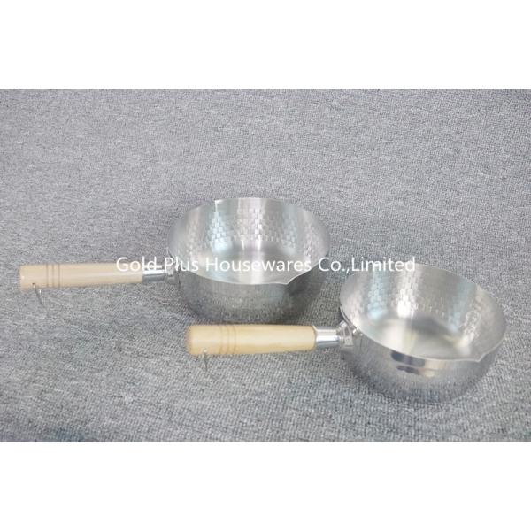 Cooking Milk Boiling Food Warmer Pot 20cm Silver Stainless Steel