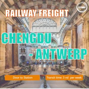 China Railway Freight From Chengdu To Antwerp, Belgium factory