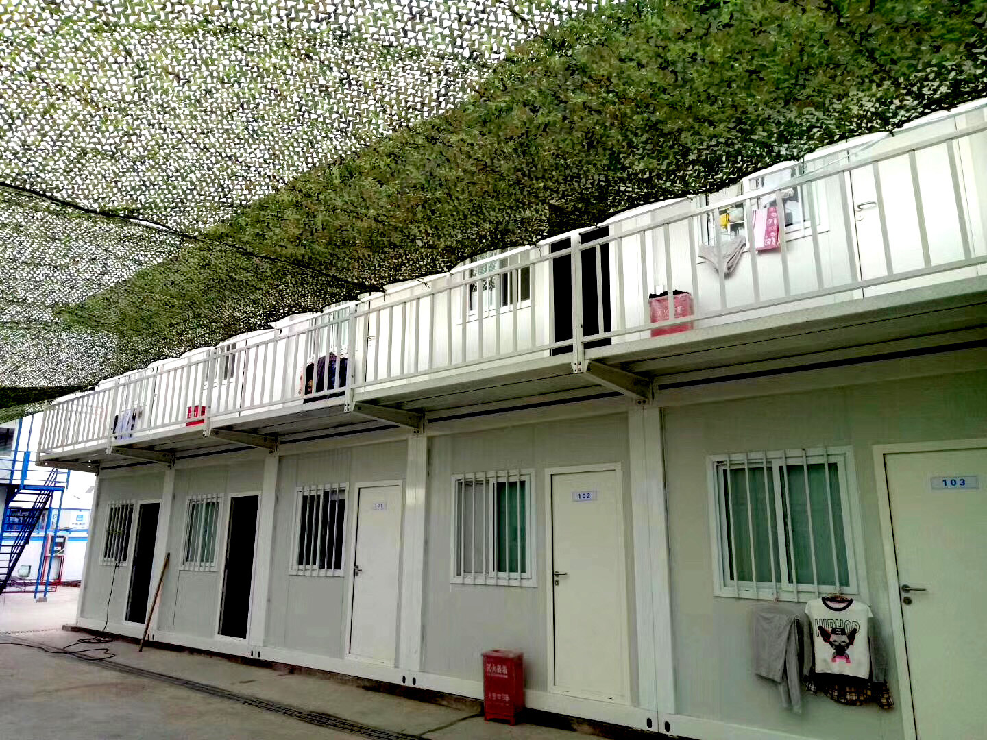 Fast Build Good Quality Hot Dipped Galvanized Steel Column Prefab Steel Construction House