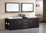 Custom Bathroom Vanity Cabinets Paint Surface Granite Countertop Including Basin