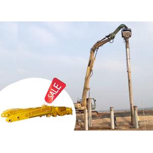 30ton-38ton Excavator Pile Driving Arm Pile Driver Attachment For Piling Higher