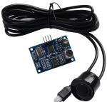 Waterproof Ultrasonic Transducer 5mA 40khz Ultrasonic Transducer Reversing radar