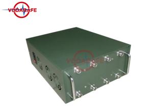 China 120W GPS Wifi Backpack Signal Jammer Adjustable Jamming Range For Military Forces factory
