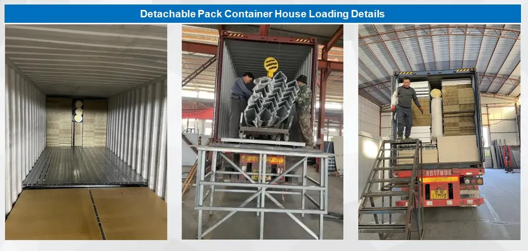 Low Cost Portable Prefabricated Steel Frame Container Guard Room Living House