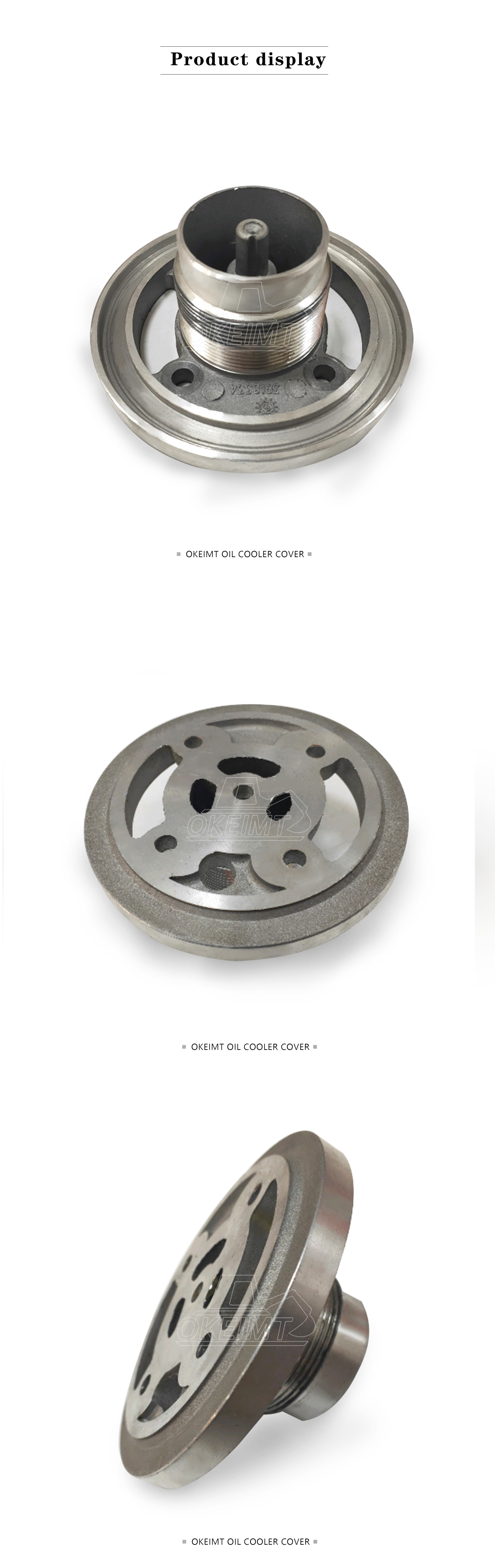 6CT 6CT8.3 Cummins Engine LubriCATEing Oil Filter Head 3918334 3052211